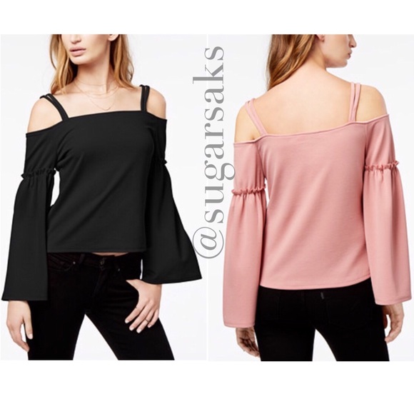 ❌SOLD❌BAR III Off-the-Shoulder Spaghetti Strap Top - Picture 6 of 6
